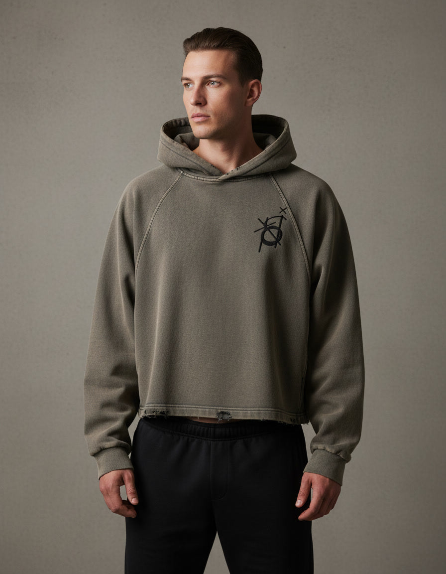 Eclipse Crop Hoodie