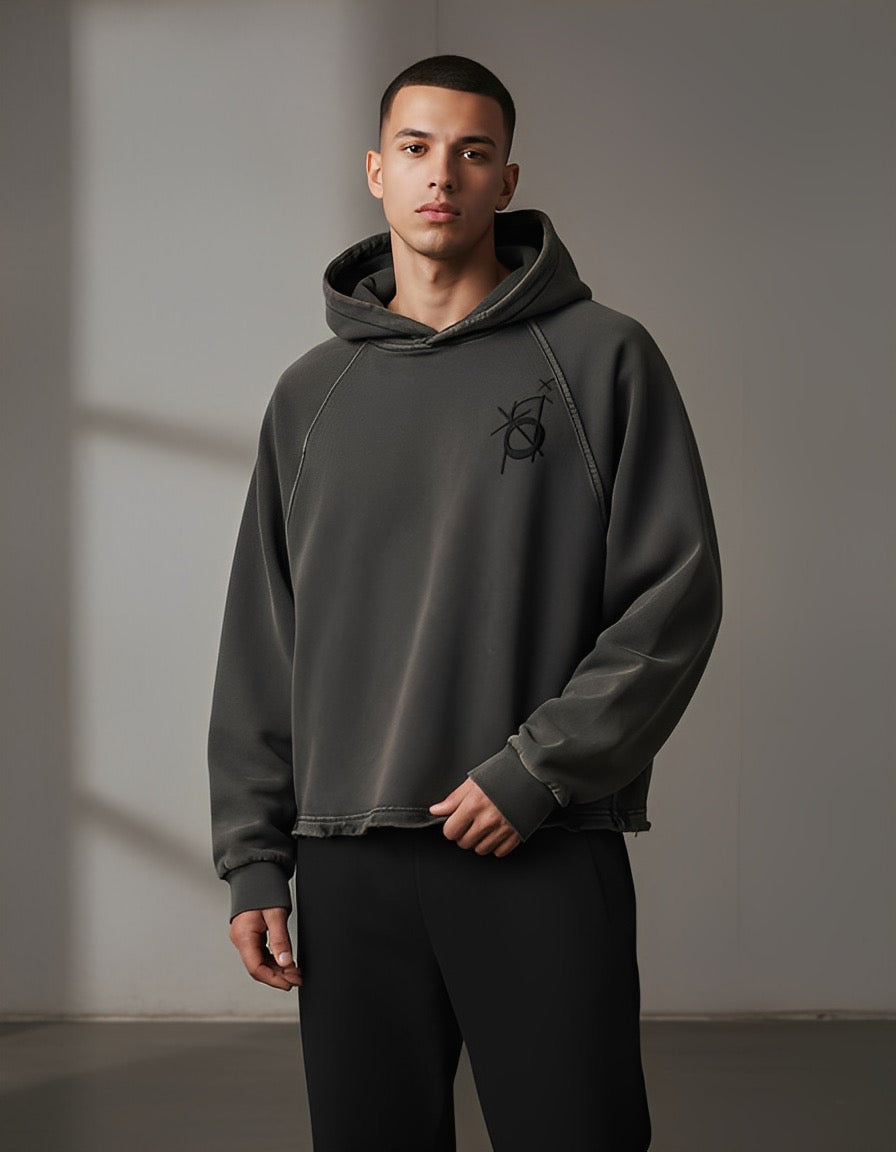 Eclipse Crop Hoodie