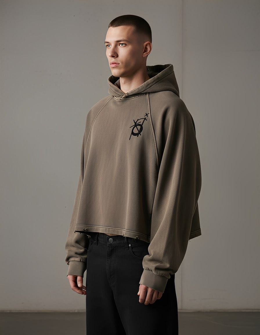 Eclipse Crop Hoodie